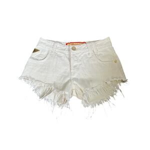 COKE DENIM CLOTHING PREMIUM DENIM COLLECTION CUTOFF SHORTS